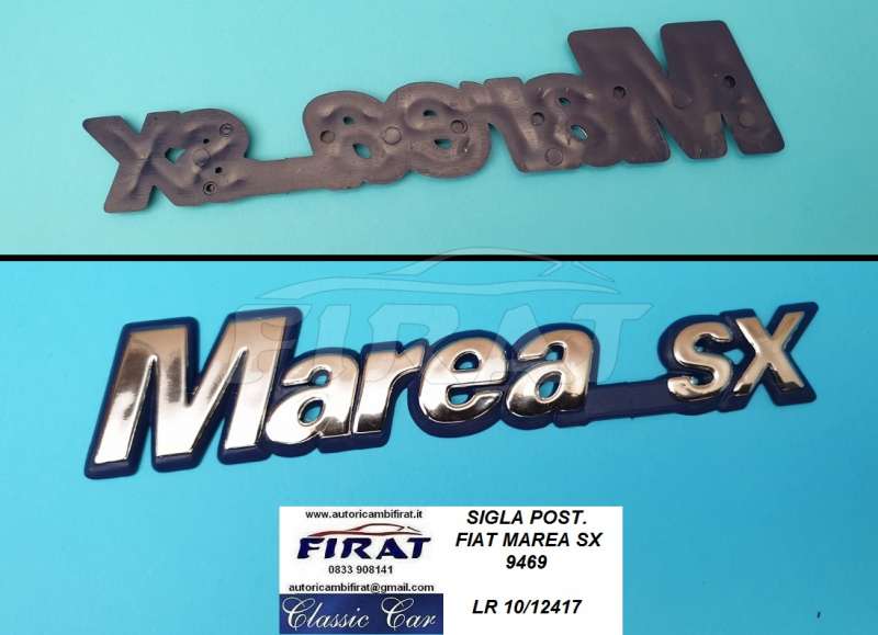 SIGLA FIAT MAREA SX POST.